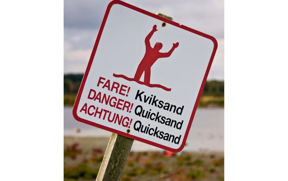 Don't sink or swim! How to survive quicksand (8 myths & tips you need